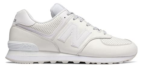 new balance 574 white men's.